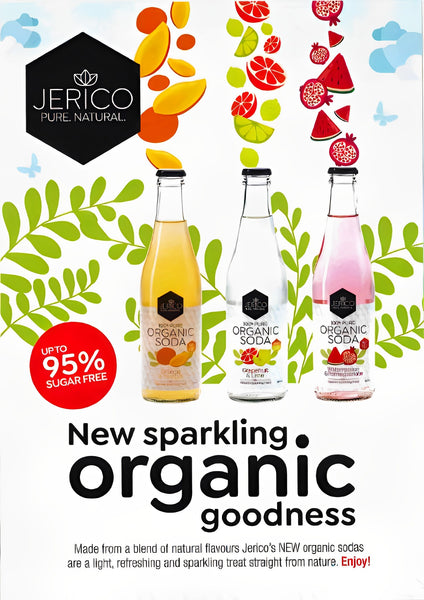 Jerico Organic Soda is available at Organic Soda Pops