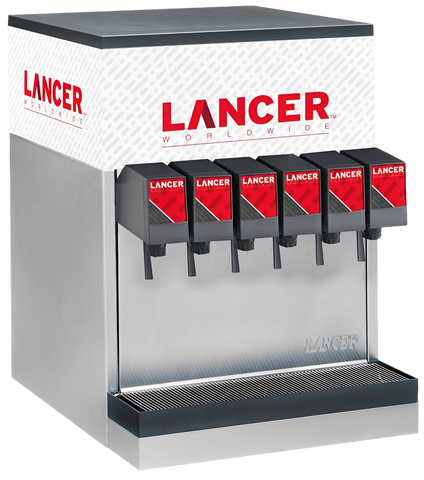 The Lancer CED 1500 high performance soda fountain machine is available at Organic Soda Pops.
