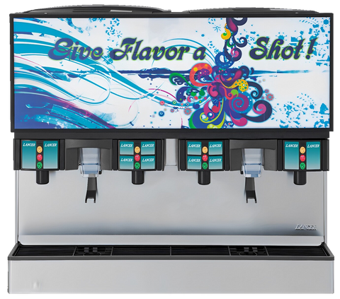 Lancer Flavor Select 44 soda fountain machine is available at Organic Soda Pops