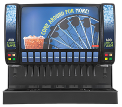 Lancer Sensation 44 Black Fountain Soda Machine - Organic Lancer Sensation 44 Black Fountain Soda Machine - Organic
