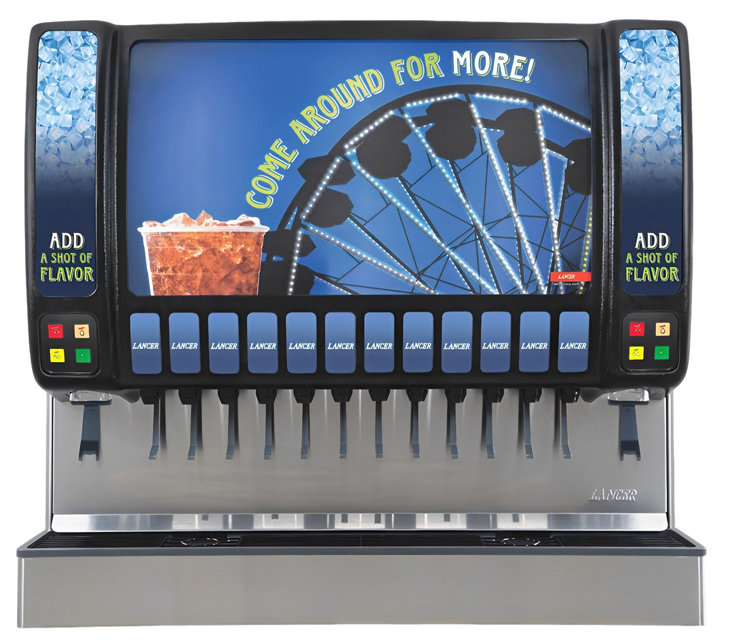 Lancer Sensation 44 Soda Fountain Machine Organic Soda Pops