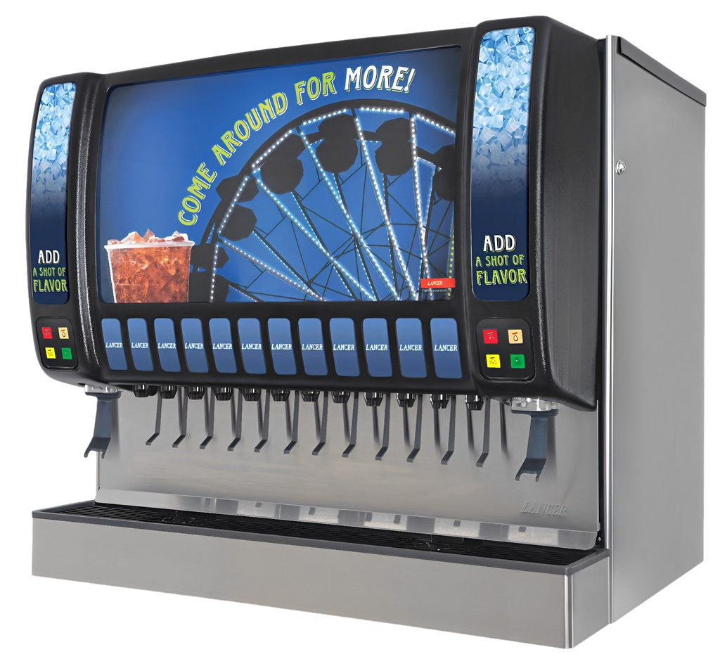 Lancer Sensation 44 Soda Fountain Machine Organic Soda Pops