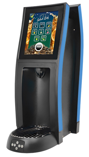 The Lancer Touchscreen Tower fountain soda machine is available at Organic Soda Pops.