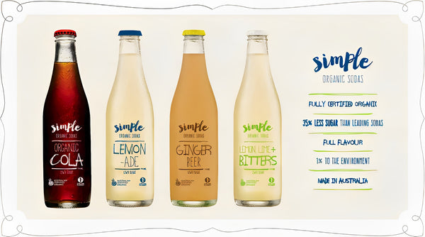 Simple Organic Sodas are available at Organic Soda Pops