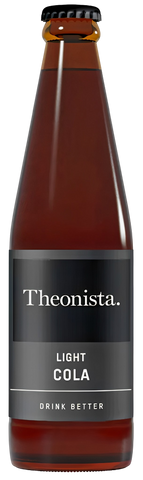 Theonista Light Cola is available at Organic Soda Pops