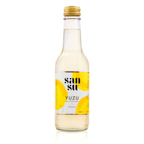 Sansu Premium Yuzu Fruit Drinks available at Organic Soda Pops