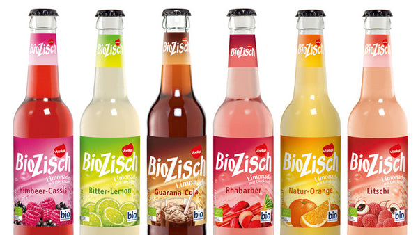 BioZisch Sparkling Soft Drinks available at Organic Soda Pops