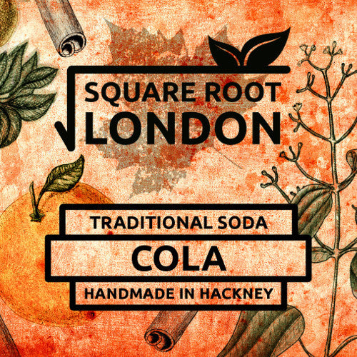 Square Root Organic Cola available at Organic Soda Pops