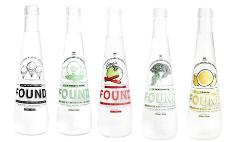 Found Sparkling Water is available at Organic Soda Pops