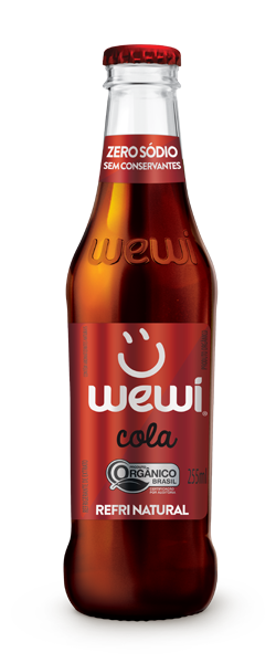 Wewi organic cola is available at Organic Soda pops